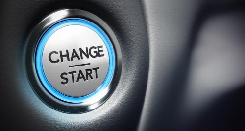 Change start button