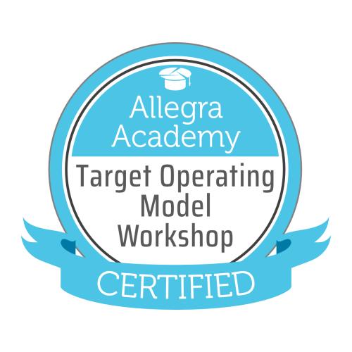 Target Operating Model digital badge