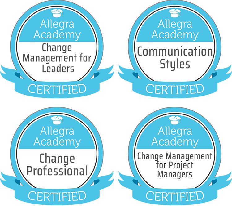 4 of our certified digital badge images