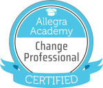 Certified Change Professional Allegra Academy digital badge