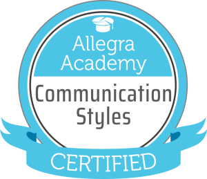 Certified Stakeholder Communication Styles digital badge