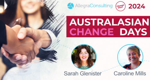 Thumbnail for Australasian Change Days with speakers Sarah Glenister and Caroline Mills